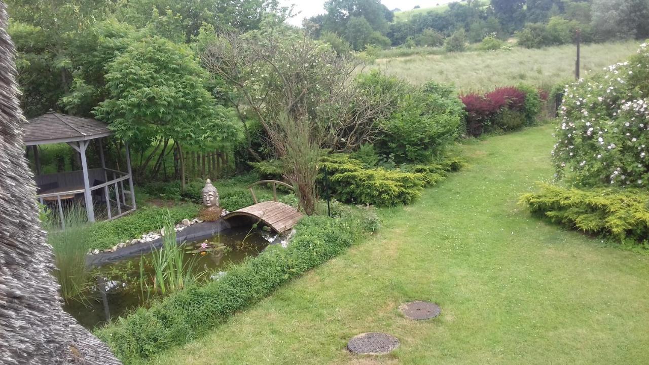 EpinayLes 2 Chaumieres Avec Piscine别墅 外观 照片